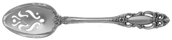 Grand Duchess (Sterling, 1973) Pierced Tablespoon (Serving Spoon)