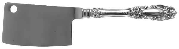 Grand Duchess (Sterling, 1973) Cheese Cleaver with Stainless Blade