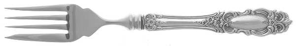 Grand Duchess (Sterling, 1973) Individual Hollow Fish Fork, Stainless Tines