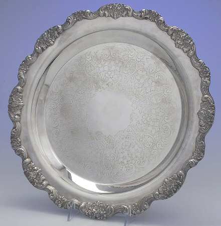 Grand Duchess (Silverplate, Hollowware) 13" Round Tray