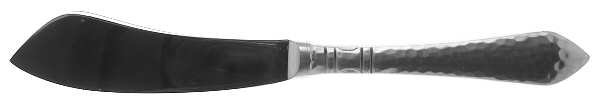 Hammered Antique (Stainless) Hollow Handle Master Butter Knife