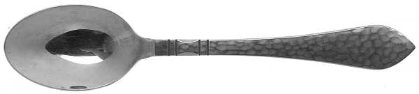 Hammered Antique (Stainless) Place/Oval Soup Spoon by Towle Silver