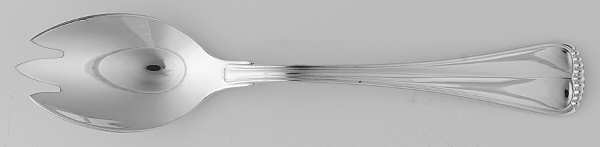 Hamilton (Silverplate, 1977) Pierced Tablespoon (Serving Spoon)
