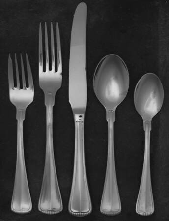 Hamilton (Stainless, Korea) 5 Piece Place Setting