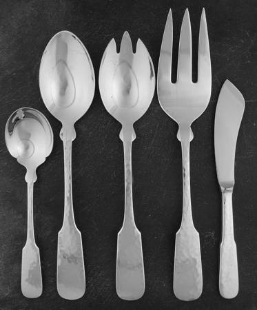 Hammersmith (Silverplate, 1977) 5 Piece Hostess Set