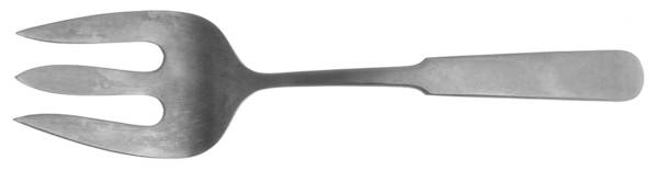 Heritage (Stainless, Germany or Korea) Solid Salad Serving Fork