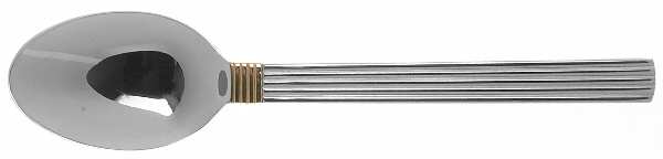 Intervale Gold (Stainless, Gold Accent) Place/Oval Soup Spoon