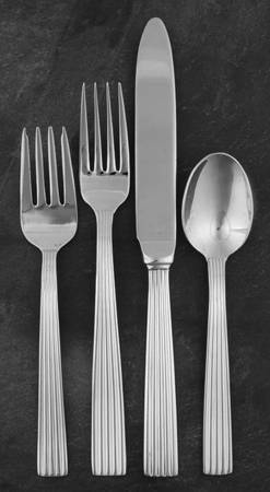 Ionic (Stainless) 4 Piece Place Setting