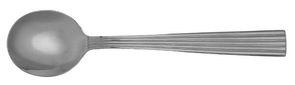 Ionic (Stainless) Round Bowl Soup Spoon (Cream Soup) HC