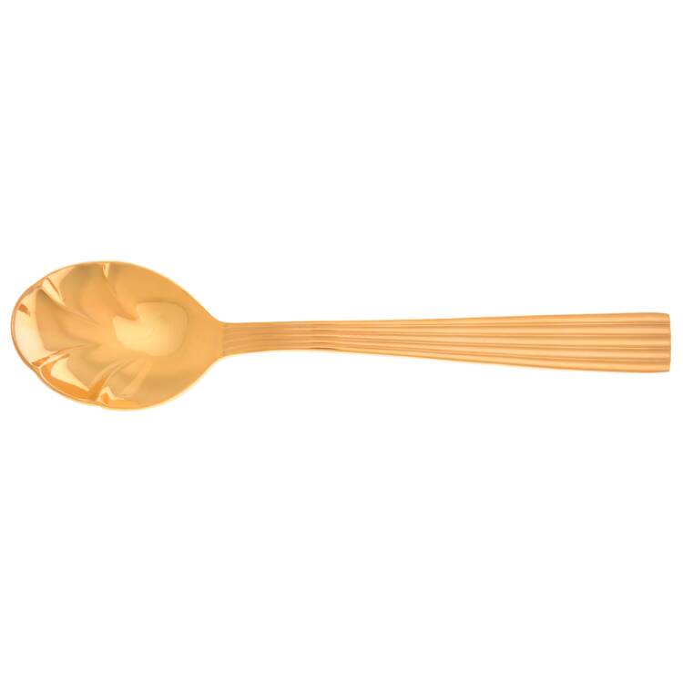 Ionic-Gold (Gold Electroplate) Sugar Shell Spoon