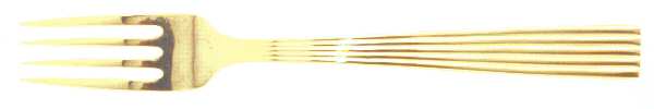 Ionic-Gold (Gold Electroplate) Fork