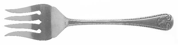 Kensington (Stainless, Supreme) Medium Solid Cold Meat Serving Fork