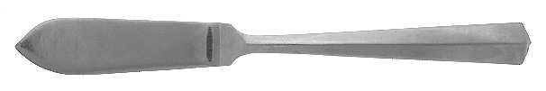Kimberly (Stainless) Flat Handle Master Butter Knife by Towle Silver