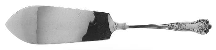 Kings (Silverplate, 1980) Large Solid Fish Serving Knife