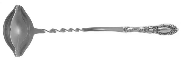 King Richard (Sterling, 1932, No Monos) Punch Ladle with Stainless Bowl HC