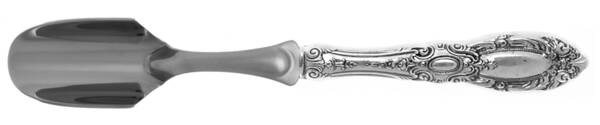 King Richard (Sterling, 1932, No Monos) Cheese Scoop with Stainless Scoop HC
