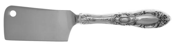 King Richard (Sterling, 1932, No Monos) Cheese Cleaver with Stainless Blade HC