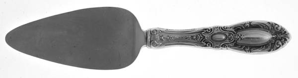 King Richard (Sterling, 1932, No Monos) Cheese Server Hollow Handle, Sterling Blade