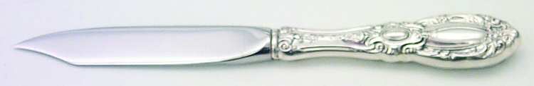King Richard (Sterling, 1932, No Monos) Individual Fruit Knife with Stainless Blade