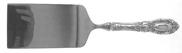 King Richard (Sterling, 1932, No Monos) Lasagna Server with Stainless Blade