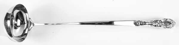 King Richard (Sterling, 1932, No Monos) Hollow Handle Soup Ladle with Solid Bowl
