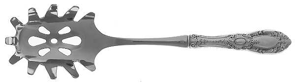King Richard (Sterling, 1932, No Monos) Pasta Server with Stainless Bowl
