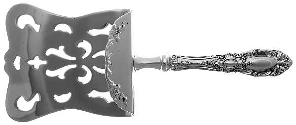 King Richard (Sterling, 1932, No Monos) Solid Hooded Asparagus Server