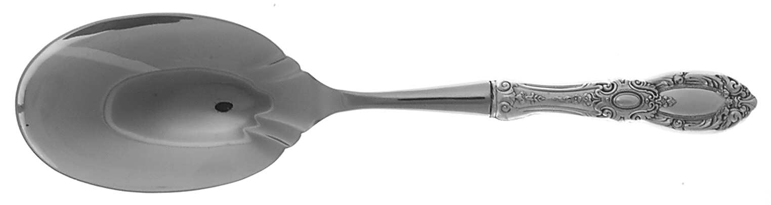 King Richard (Sterling, 1932, No Monos) Salad Serving Spoon with Stainless Bowl