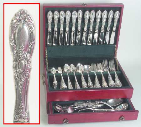 King Richard (Sterling, 1932, No Monos) 119 Piece Set