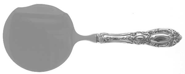 King Richard (Sterling, 1932, No Monos) Cranberry Server with Stainless Bowl