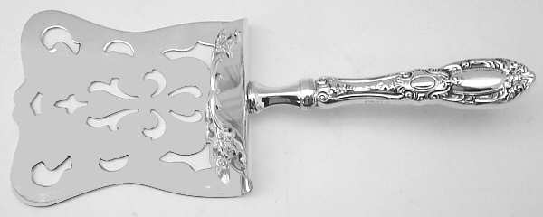 King Richard (Sterling, 1932, No Monos) Hollow Asparagus Server with Sterling Hood