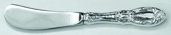 King Richard (Sterling, 1932, No Monos) Butter Spreader Hollow Hdl-Paddle/Stainless Blade