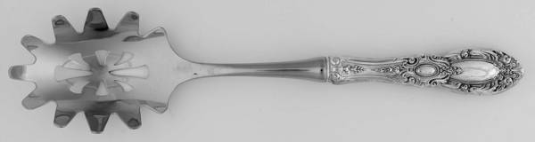 King Richard (Sterling, 1932, No Monos) Pasta Server with Stainless Bowl