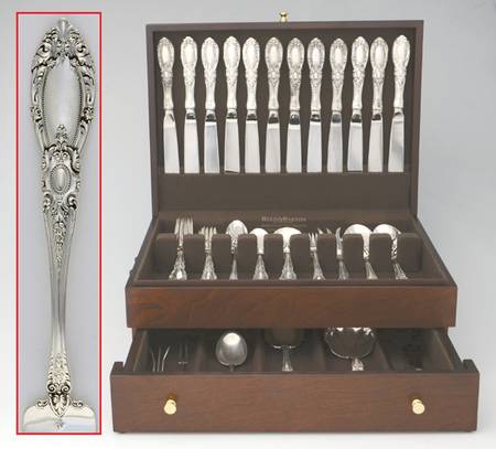 King Richard (Sterling, 1932, No Monos) 105 Piece Set