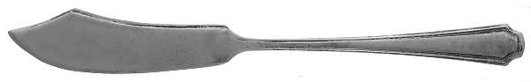 Lady Constance (Sterling, 1922) Flat Handle Master Butter Knife