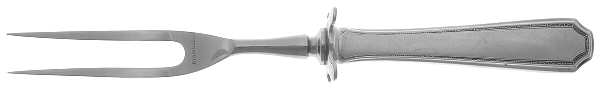 Lady Constance (Sterling, 1922) Small Steak Carving Fork with Stainless Prongs