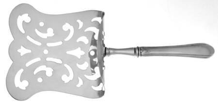 Lady Diana (Sterling, 1928, No Monograms) Asparagus Server with Sterling Hood HC