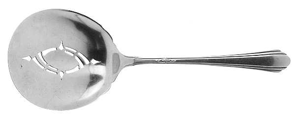 Lady Diana (Sterling, 1928, No Monograms) Small Cucumber/Tomato Server