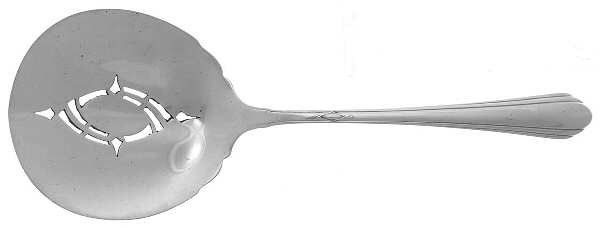 Lady Diana (Sterling, 1928, No Monograms) Tomato Server, Solid Piece