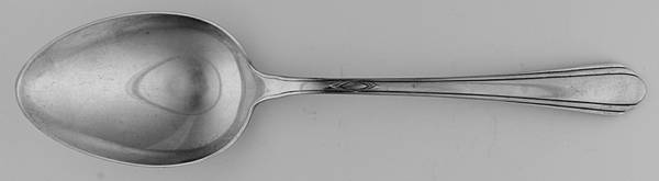 Lady Diana (Sterling, 1928, No Monograms) Solid Serving Spoon