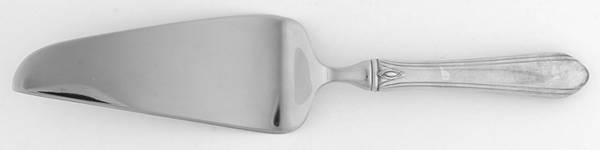 Lady Diana (Sterling, 1928, No Monograms) Pie & Cake Server with Stainless Blade