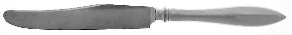 Lafayette (Sterling, 1905, No Monograms) Youth/Tea Knife with Stainless Blade