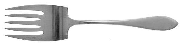 Lafayette (Sterling, 1905, No Monograms) Large Chipped Beef Fork