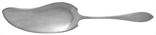Lafayette (Sterling, 1905, No Monograms) Large Solid Fish Serving Knife