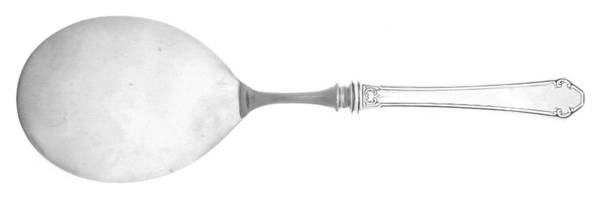 Lady Mary (Sterling, 1917, No Monograms) Pastry Server with Stainless Blade
