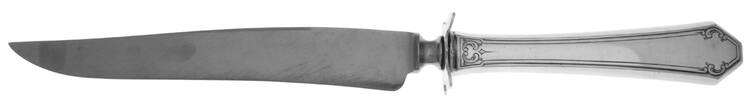 Lady Mary (Sterling, 1917, No Monograms) Small Steak Carving Knife with Stainless Blade