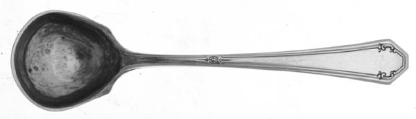 Lady Mary (Sterling, 1917, No Monograms) Individual Salt Spoon