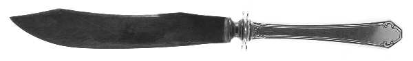 Lady Mary (Sterling, 1917, No Monograms) Small Steak Carving Knife with Stainless Blade