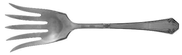 Lady Mary (Sterling, 1917, No Monograms) Small Chipped Beef Fork