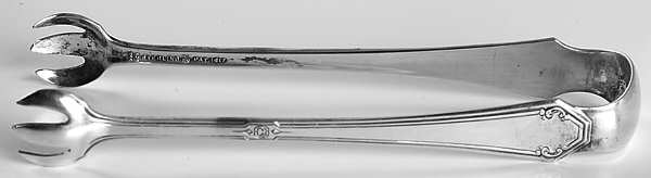 Lady Mary (Sterling, 1917, No Monograms) Small Sugar Tongs